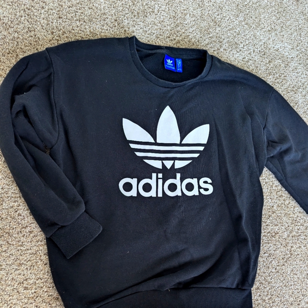 Adidas Men's Black Sweater